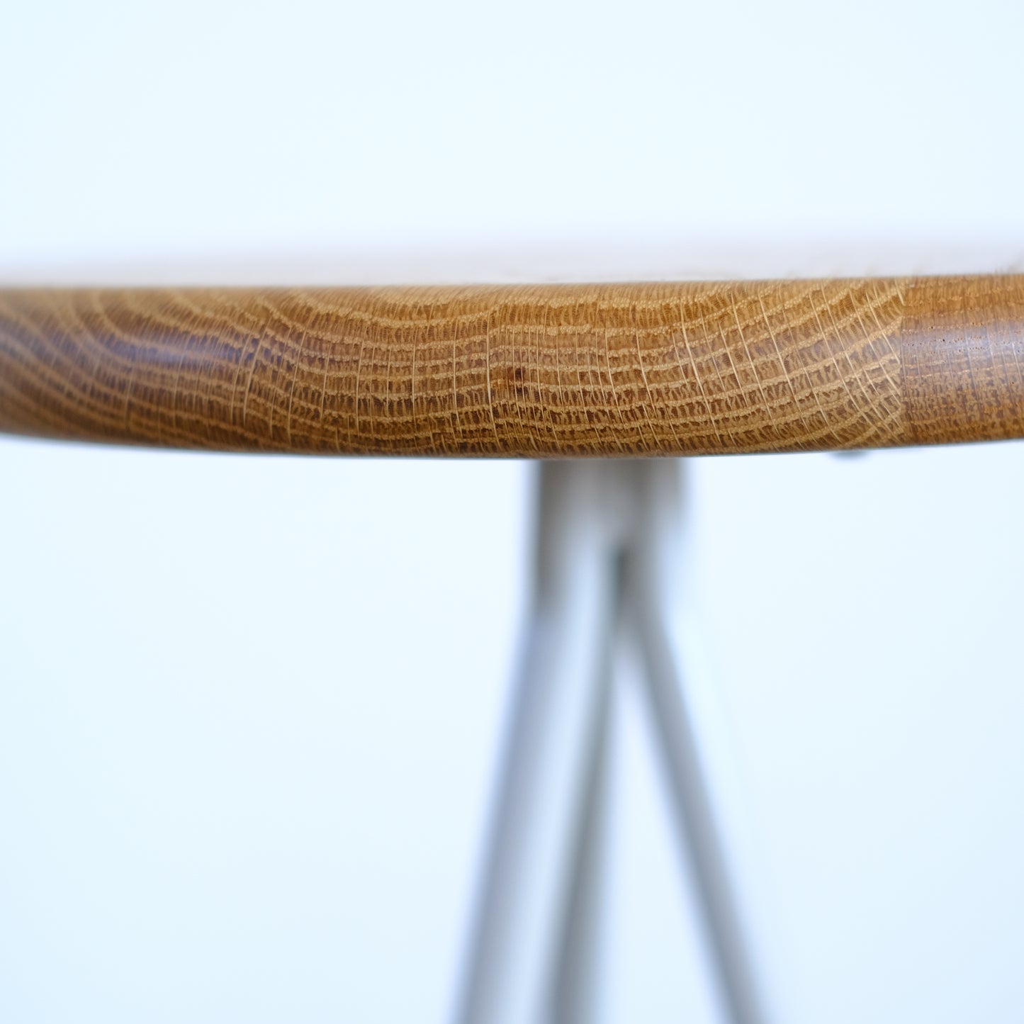 MUKUスツール 大 / White Oak×Off White Steel