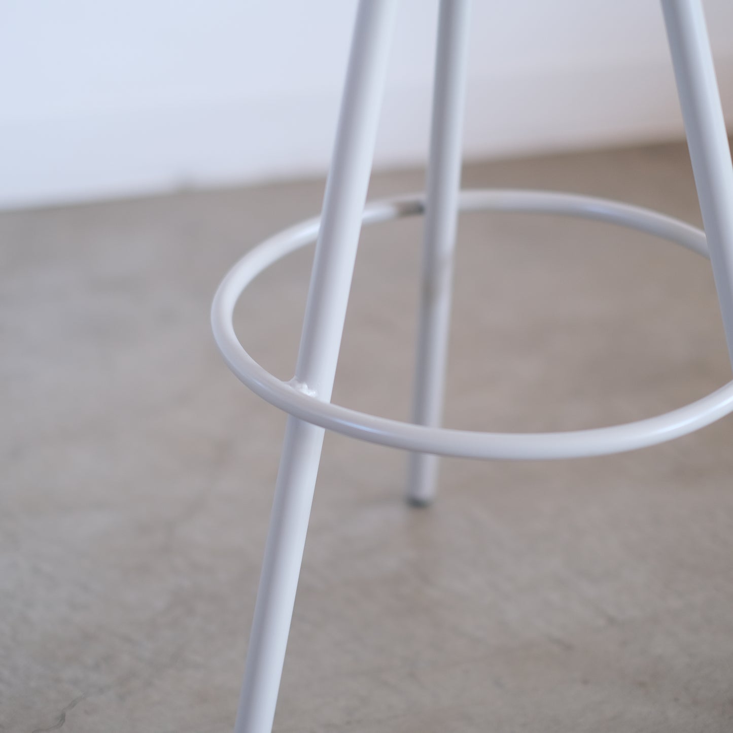 MUKUスツール 大 / White Oak×Off White Steel